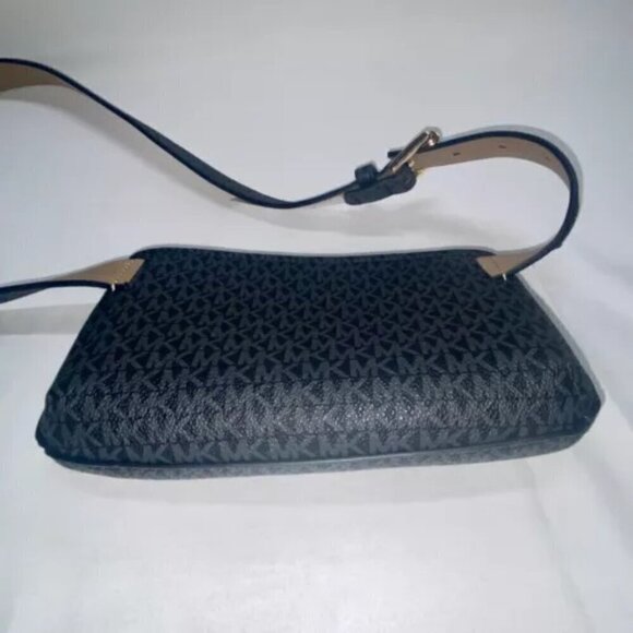 Michael Kors Belt Bag Black & Dark Gray Logo Fanny Pack L/XL NWT - Picture 12 of 13
